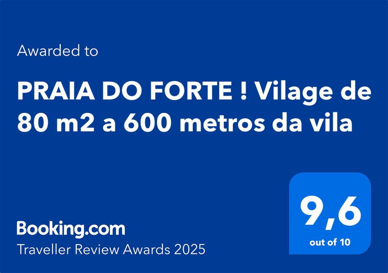Praia Do Forte ! Vilage De 80 M2 A 600 Metros Da Vila Mata de Sao Joao Buitenkant foto